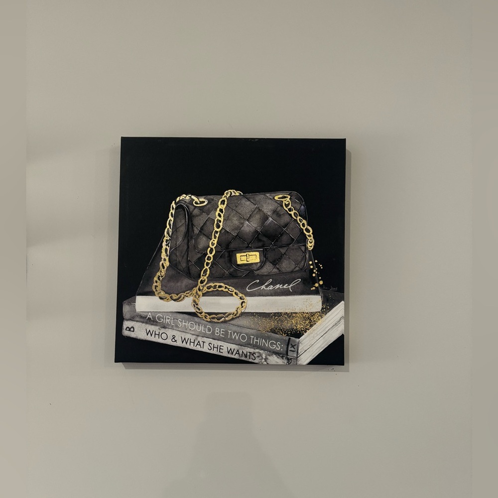 Designer brand chanel quotes wall decor